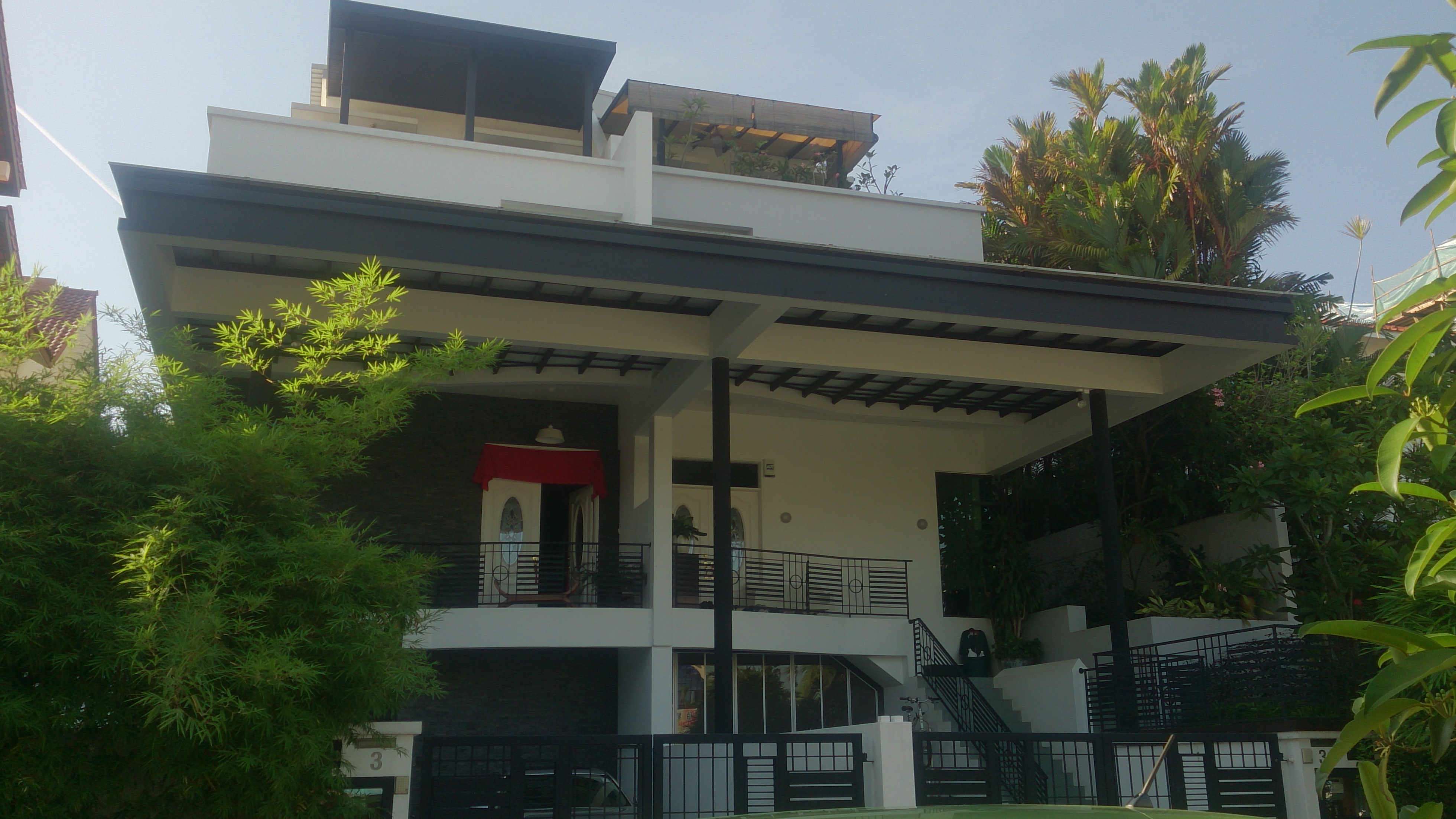 A private landed home in Singapore.