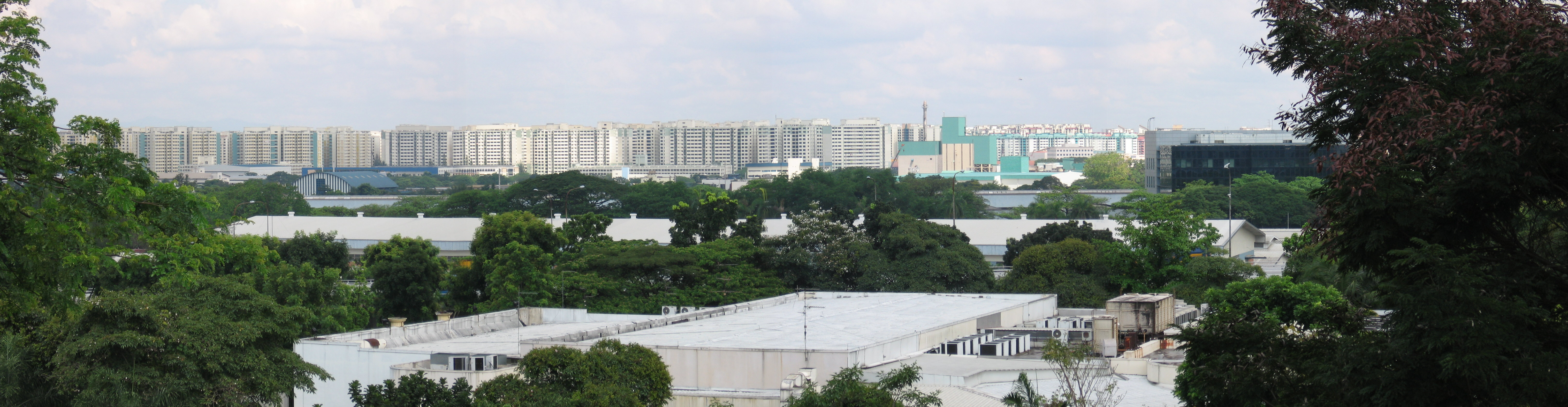 An industrial estate in western Singapore.